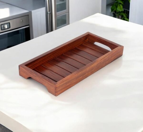 Rose Wood Serving Tray - Image 6