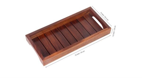 Rose Wood Serving Tray - Image 3